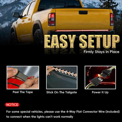 2026 Upgraded Tailgate LED Light Bar